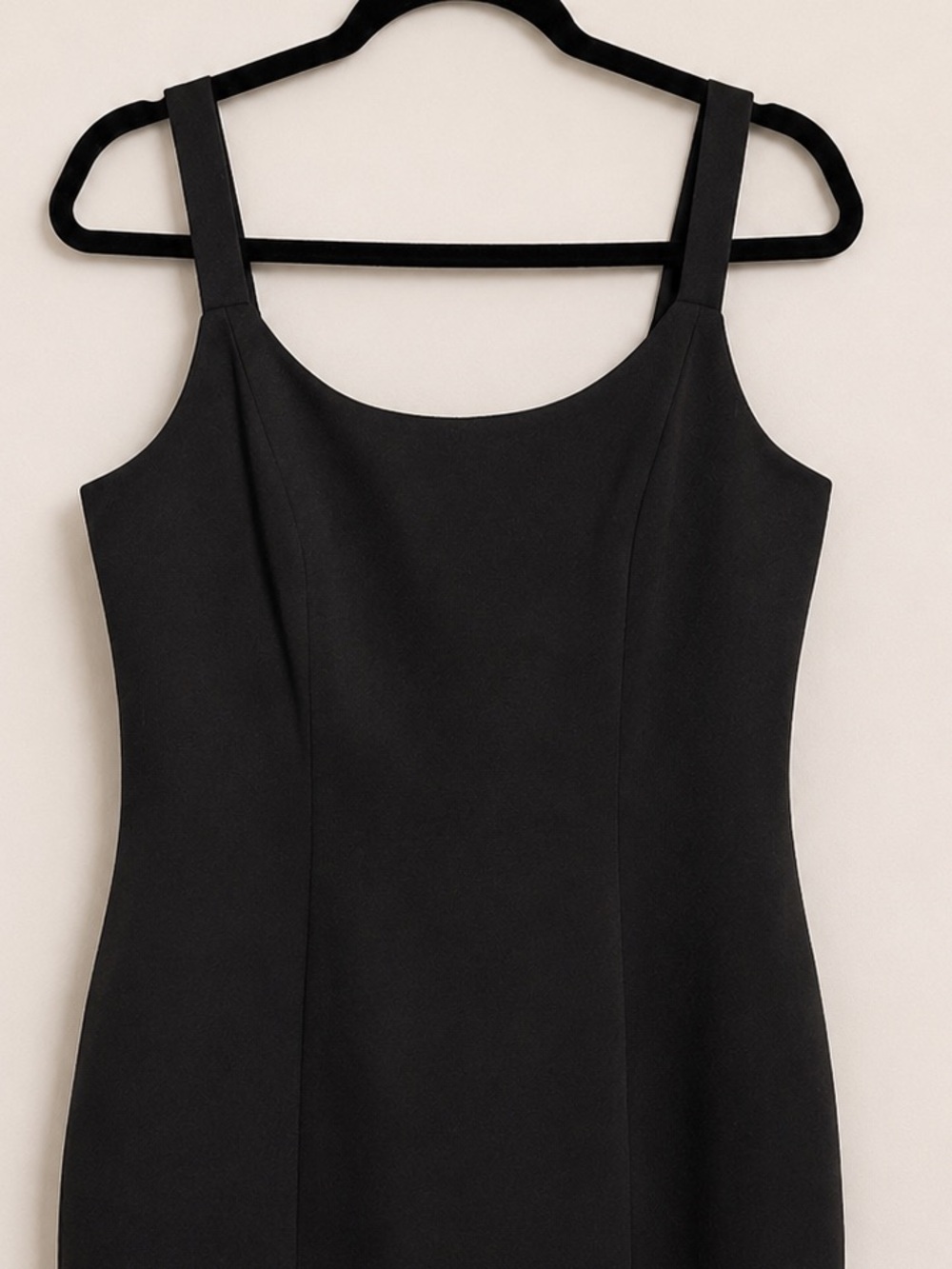 Alex Evenings Black Sheath Midi Dress Size 10 - Picture 3 of 8